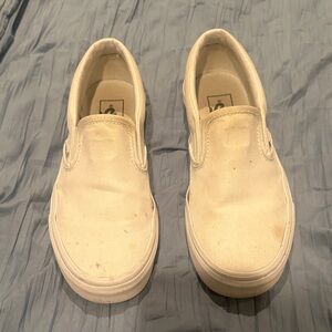Classic White Slip-On Vans